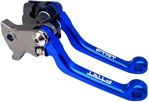 Pivot - Palancas de freno para motocicleta Yamaha YZ250F 2001  2006, YZ125YZ250YZ426FYZ450F 2001  2007, color azul