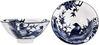 中華風陶磁器カンフーティーセットティーカップ、2.36オンス、2個 [N]