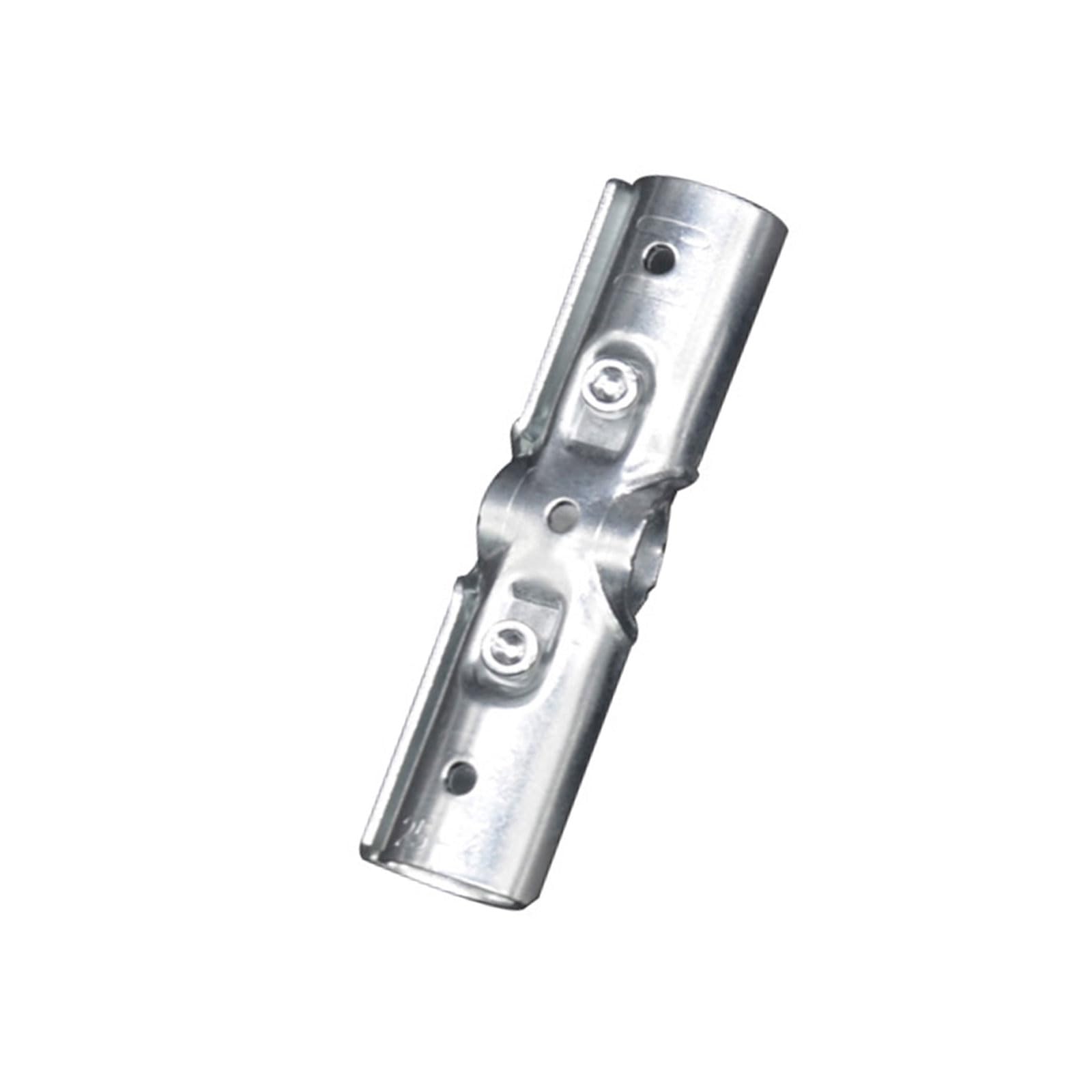 Strength Carbon Steel Round Pipe Joint Bracket T Pipe Connectors Tees Clamps for 20Mm Tube Round Joint Fixing Buckle