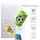 Kesote 10x Schweißband Fußball Handgelenksband (10 Farbe) + 10x Pfeife Plastik Whistle (Farbe Zufällig) für Sport Fußballgeburtstag Party
