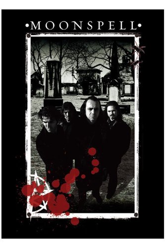 Affiche Moonspell 61X91,5 cm pour décorer un mur blanc sans se ruiner