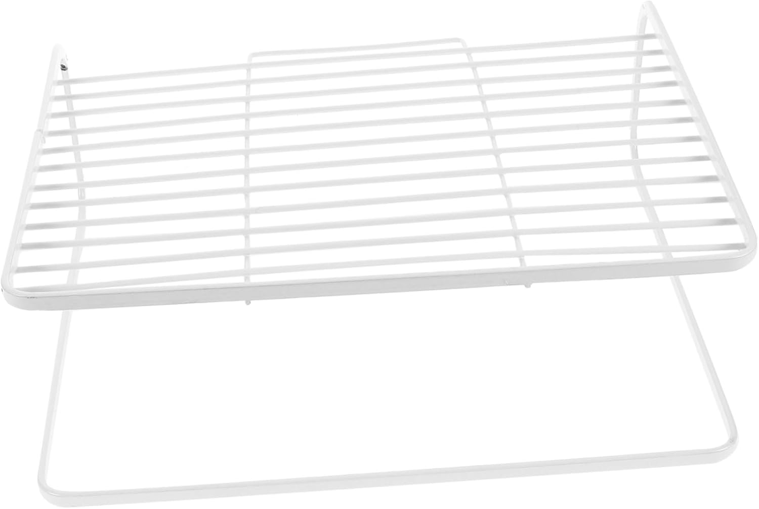Double-layer Router Shelf Heavy Duty Storage Rack for Home Desktop Tabletop Router Holder for Cable Box and Sundries Easy to Clean and Use Storage