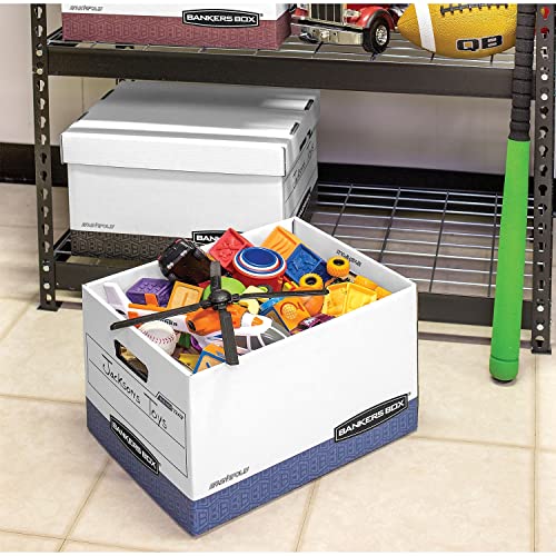 Fellowes 07243 Bankers Box 12 Pack R-Kive Heavy-Duty File Storage Boxes thumb #3