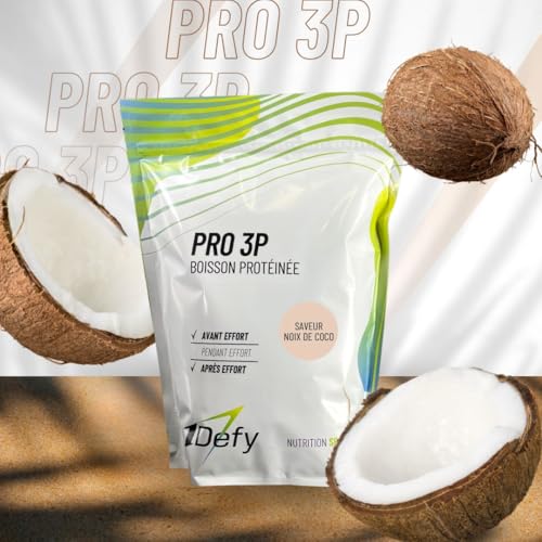 Whey et collagène PRO 3P coco 750g : poudre de protéines