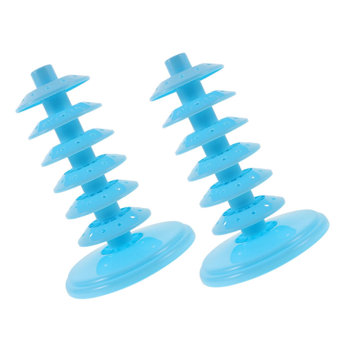 Alipis2pcs decorate multi-function lollipop stand ring Do Not Take the Lead candy desktop display rack Accessories pp display shelf cake stick cake pops stand desktop adjustable