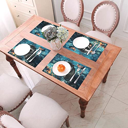 Set de table raton laveur 30,5x45,7 cm antidérapant et imperméable