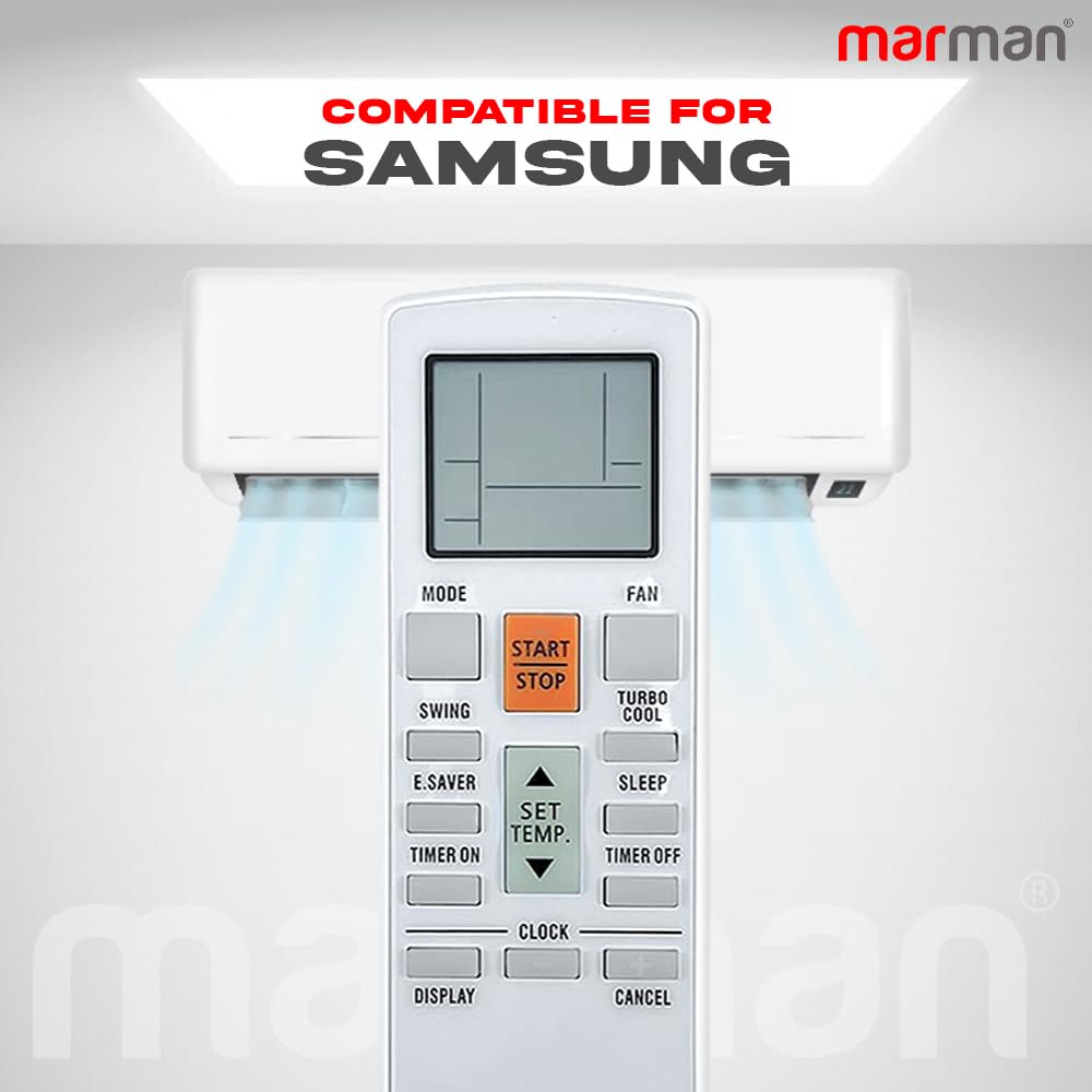 Diwali Offer Buy Now Marman® Compatible With Samsung Ac Remote Original Suitable