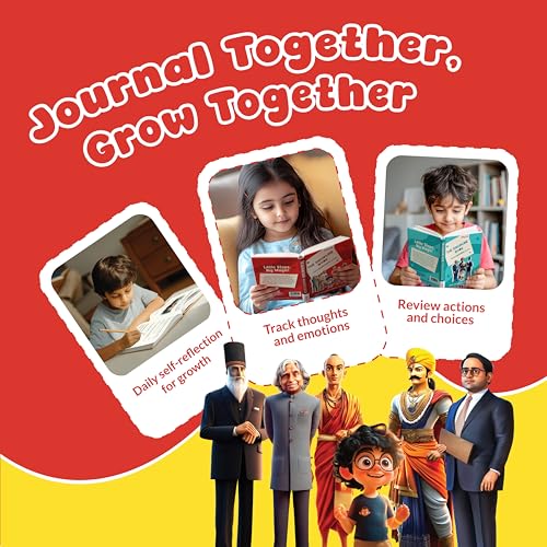 Image of Discipline Activity Book & Journal For Kids - Indian Scientists Edition | 12-week Habit Tracker & Daily Self-improvement Workbook | Build Discipline, ... Habits Of Great Indian Scientists | Ages 5-14