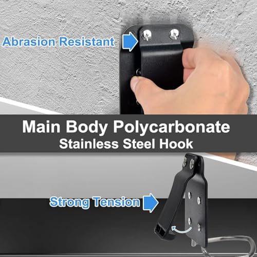 Support de perceuse à percussion avec clip nylon pour ceinture d'outils - 4