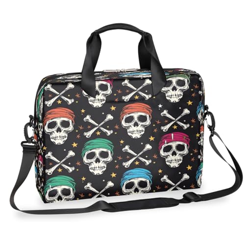 Bolsa para portátil con diseño de calavera 15.6 pulg miniatura 1