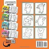 Zoom IMG-1 cute teddy bears coloring book Zoom IMG-1 cute teddy bears coloring book