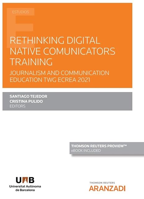 Portada de Rethinking Digital Native Comunicators Training: Journalism and Communication Education TWG ECREA 2021