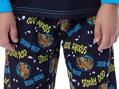INTIMO Scooby-Doo Boys' Scooby Shaggy Ruh-Roh! Raglan Sleep Pajama Set4
