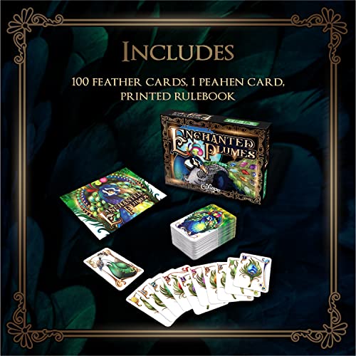 Enchanted Plumes Card Game For 2-6 Players #TOP4
