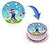 OBLEA de Super Mario Bros Personalizada con Nombre y Edad para Pastel...