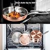 imarku Stainless Steel Pots and Pans Set, 14PCS Kitchen Cookware Sets with Lids, Non-Toxic Tri-Ply Clad Hammered Stainless Steel, Suits Ceramic and Induction, Best Gifts for Women Men #3