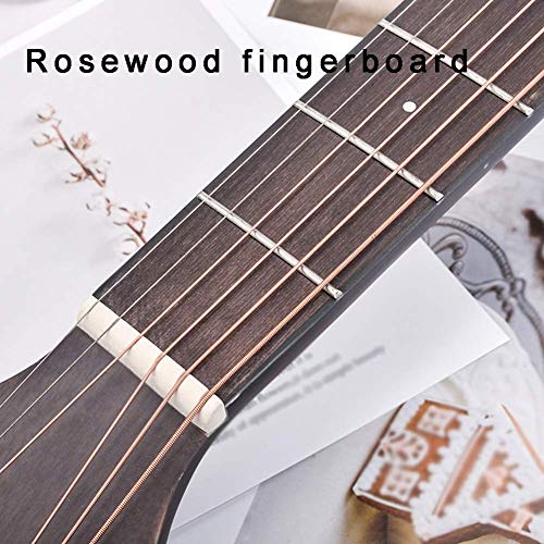 DYB Guitare Acoustique épicéa Accordeur en métal Cordes en Laiton Kit de démarrage pour débutant de Sac à Dos de Guitare… - Les Beatles, Paul McCartney, John Lennon, RIngo Starr, George Harrison DYB Guitare Acoustique épicéa Accordeur en métal Cordes en Laiton Kit de démarrage pour débutant de Sac à Dos de Guitare… – Image 4