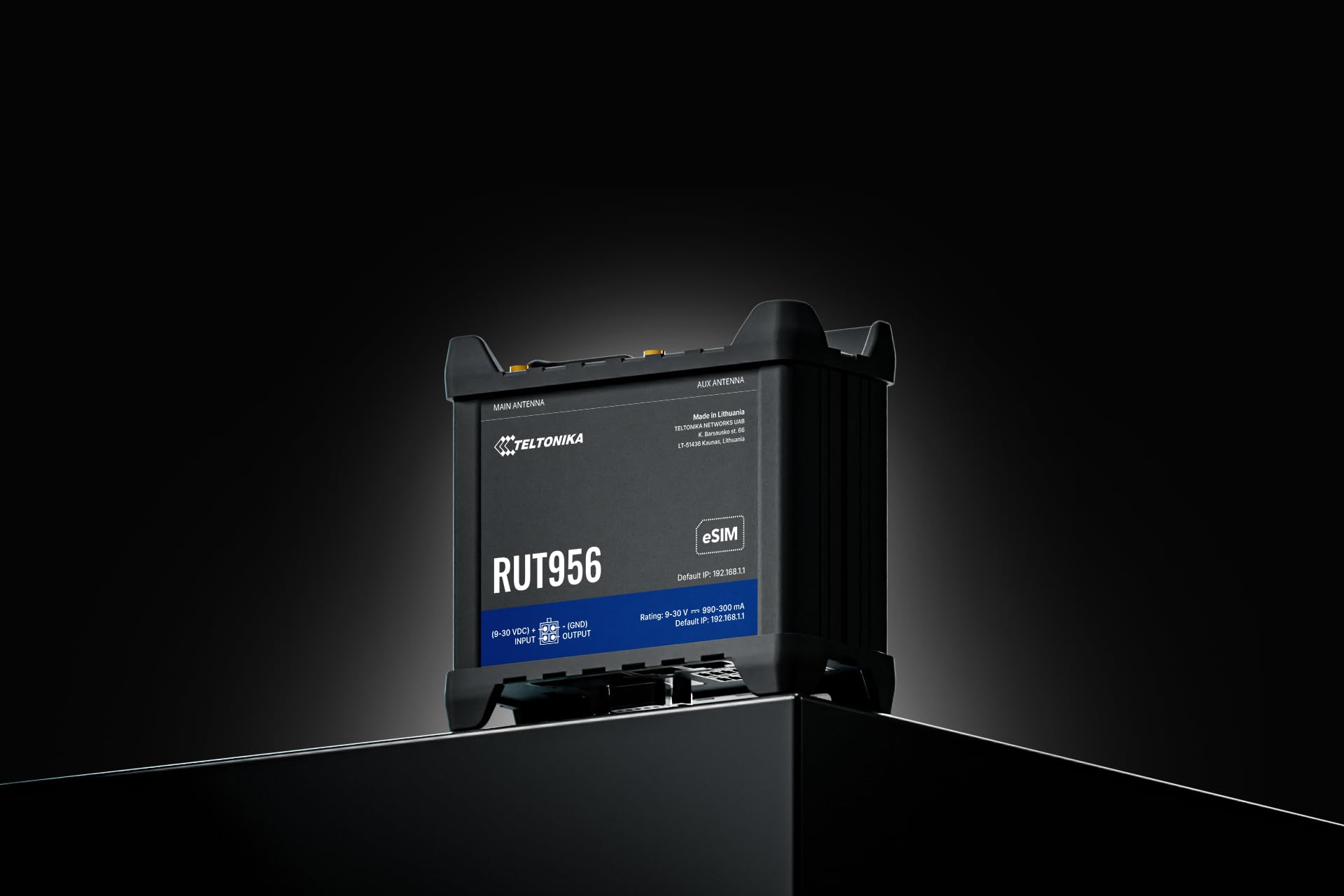 Router Industriale 4G LTE con WiFi e Porte Ethernet | Gateway di Rete con Failover Automatico, Doppia SIM, Interfacce RS-232/RS-485, Montaggio su Guida DIN