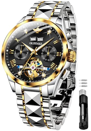 Montre automatique homme lumineuse pour vos rendez-vous d'affaires