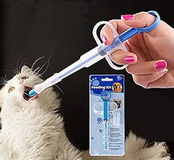 Western Era Pet Pill Dispenser, Pill Gun Shooter Tablet Soft Tip Syringe Medical Feeding Tool Kit for Dogs Cats Small Animals (Green)