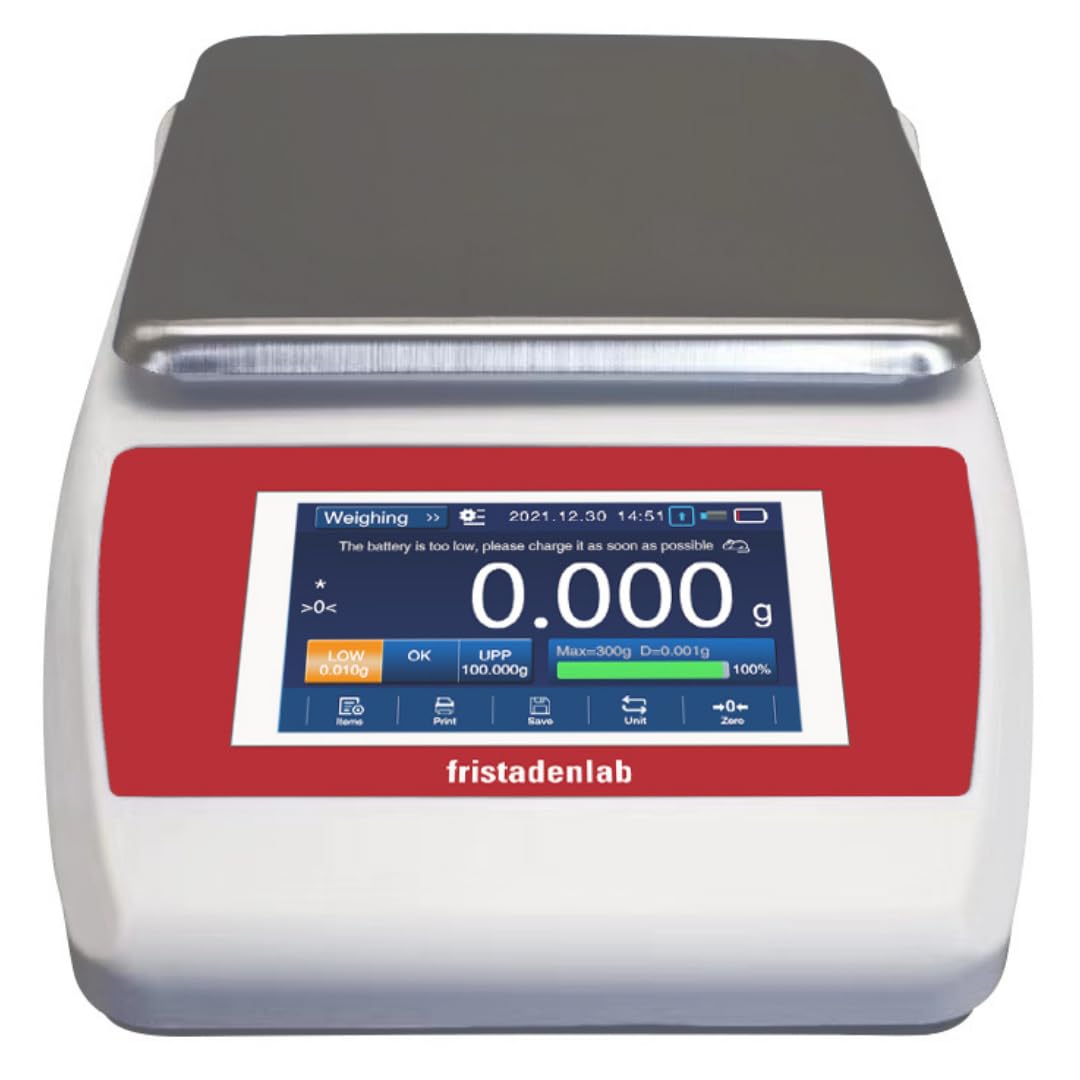 Scientific Weighing Scale Fristaden Lab Touchscreen Precision Balance ...