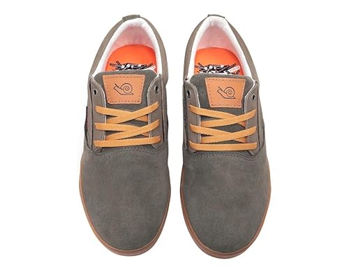 Tênis Landfeet Skate Five Skate Casual Lifestyle (40, Chumbo)