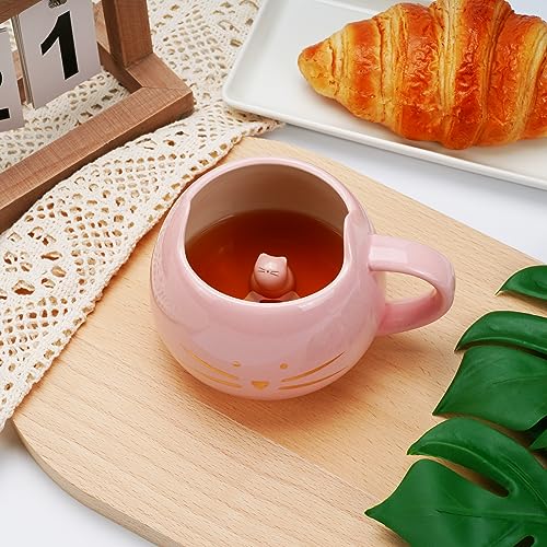 Koolkatkoo Cat Mug with Hidden 3D Animal Inside