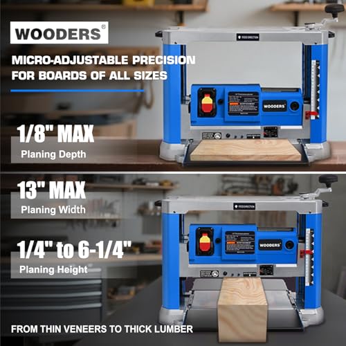 WOODERS 13-Inch Benchtop Planer