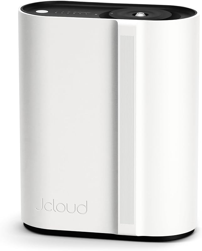 JCLOUD Hotel Scent Diffuser, Waterless Essential Oil Diffuser for Home | Up to 2000 Ft², Whisper Quiet, Auto Restart, One Button & App Control, Scent Boost, HVAC Cold Air Machine for Large Room