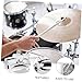 BIUDECO Floor Tom Leg Bracket Drum Tom Accessories for Secure Setup for Musicians