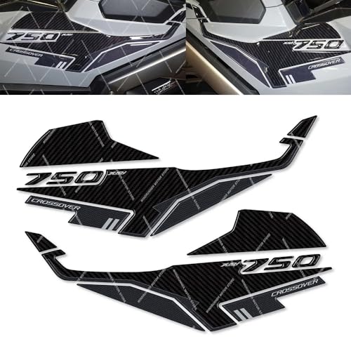 �I�[�g�o�C3D�G�|�L�V�����X�e�b�J�[ �T�C�h�t�b�g�{�[�h�ی�f�J�[�� FOR X-ADV750 XADV750 2021 2022 2023