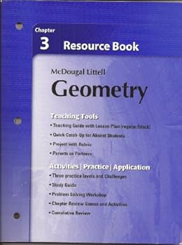 Paperback Holt McDougal Larson Geometry: Resource Book: Chapter 3 Book