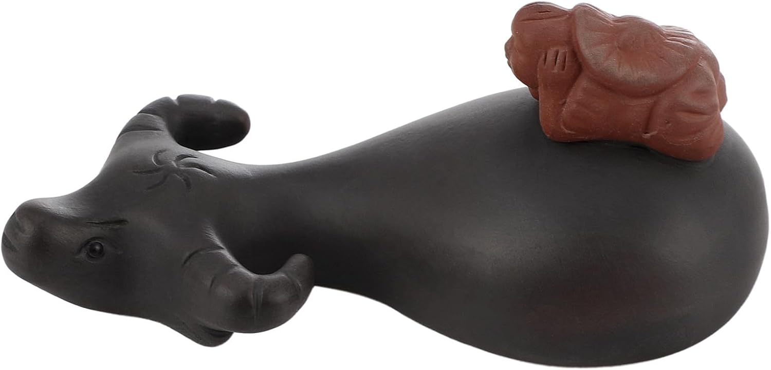 Tea PET Decorative Figurine, Purple Clay Tea Table Ornament