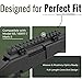 Gotical 5.8in Long Scope Rail Mount 93 / 93r17 / Mark II w/1-5/8 Aluminum Construction Matte Black Anodizing, 20 in/lbs, Mounting Hardware #8-40 X 1/4 Screws