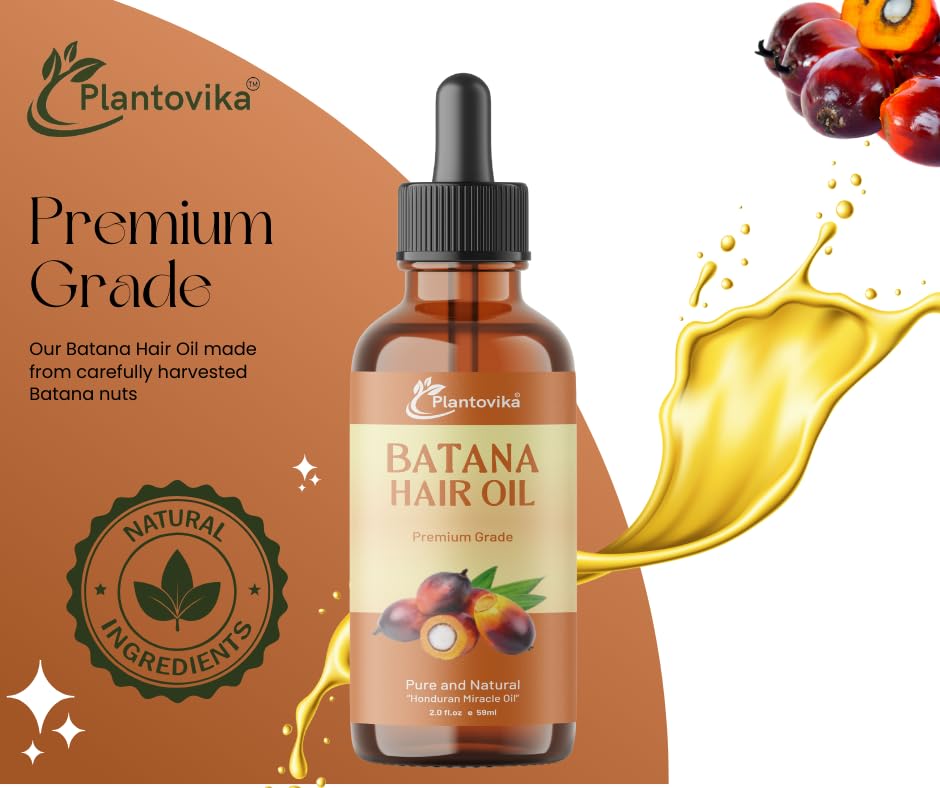 Miniatura 2 de Aceite de batana hondureño puro, 2 onzas líquidas, tratamiento orgánico prensado en frío para el crecimiento del cabello y cuidado de la piel,