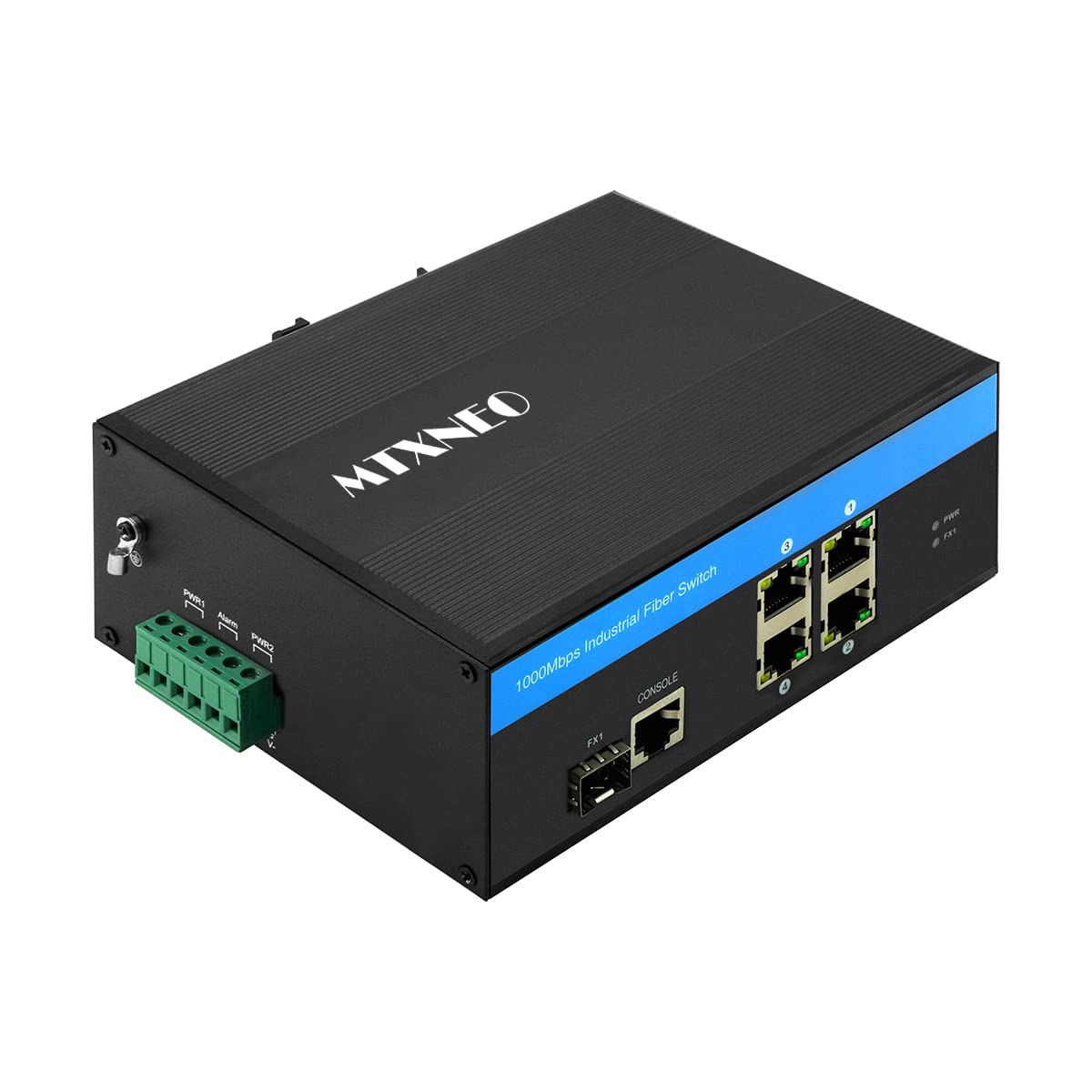 Industrial Ethernet Switch 5-portowy zarządzany L2 Industrial Fiber Optic Switch