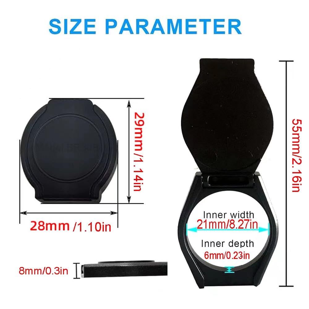 Paquete de 2 fundas universales para cámara web, tapa de lente externa de escritorio, cubierta para obturador, funda de privacidad para transmisión, compatible con C270/C615/C920/C930E/C922X 5