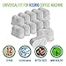 PURE GREEN WATER FILTER Activated Charcoal Water Purification Filters - For Keurig - Universal - Pack of 12 Pieces
