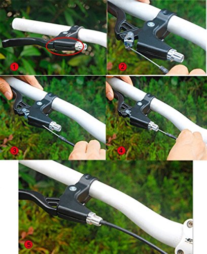 Bicyclestore Bicycle 1 Pair Universal Full Aluminum Alloy Brake Handle Mountain Road Bike Brake Lever 2.2Cm Diameter… #TOP4