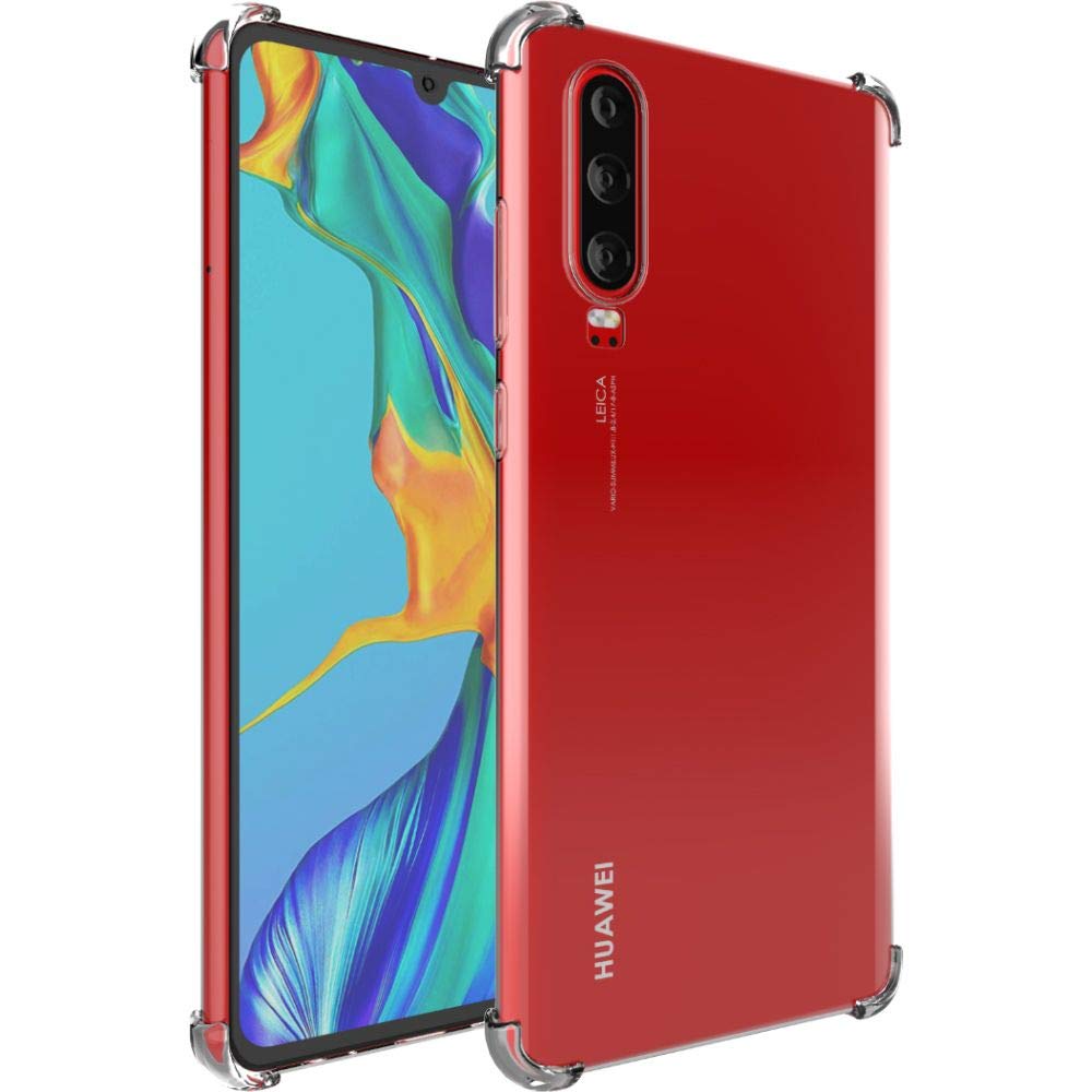 EbestStar Cover Trasparente Per Huawei P30 Pro - Custodia In Silicone TPU Antiurto, Bordi Rinforzati, Ultra Sottile - 2