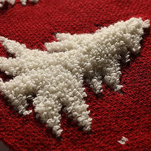 shamjina 36 Polegadas Saia de árvore Tapete Bordado Saia de árvore de Natal para Férias Festa Decora