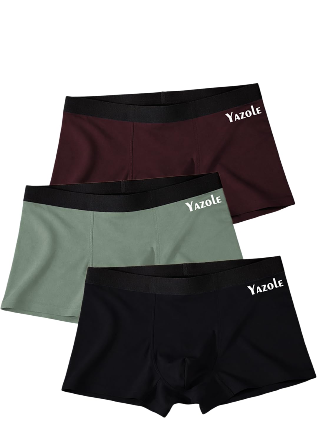 Men's Boxer Briefs Combo| Lycra Blend Stretch Fabric | Regular Fit Breathable Lightweight Underwear with Elastic Waistband | Soft Feel Men's Innerwear for Casual Comfort - Pack of 3(S to XXL)-image-45