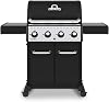 Broil King 864054 Crown 310, Liquid Propane (LP), Black