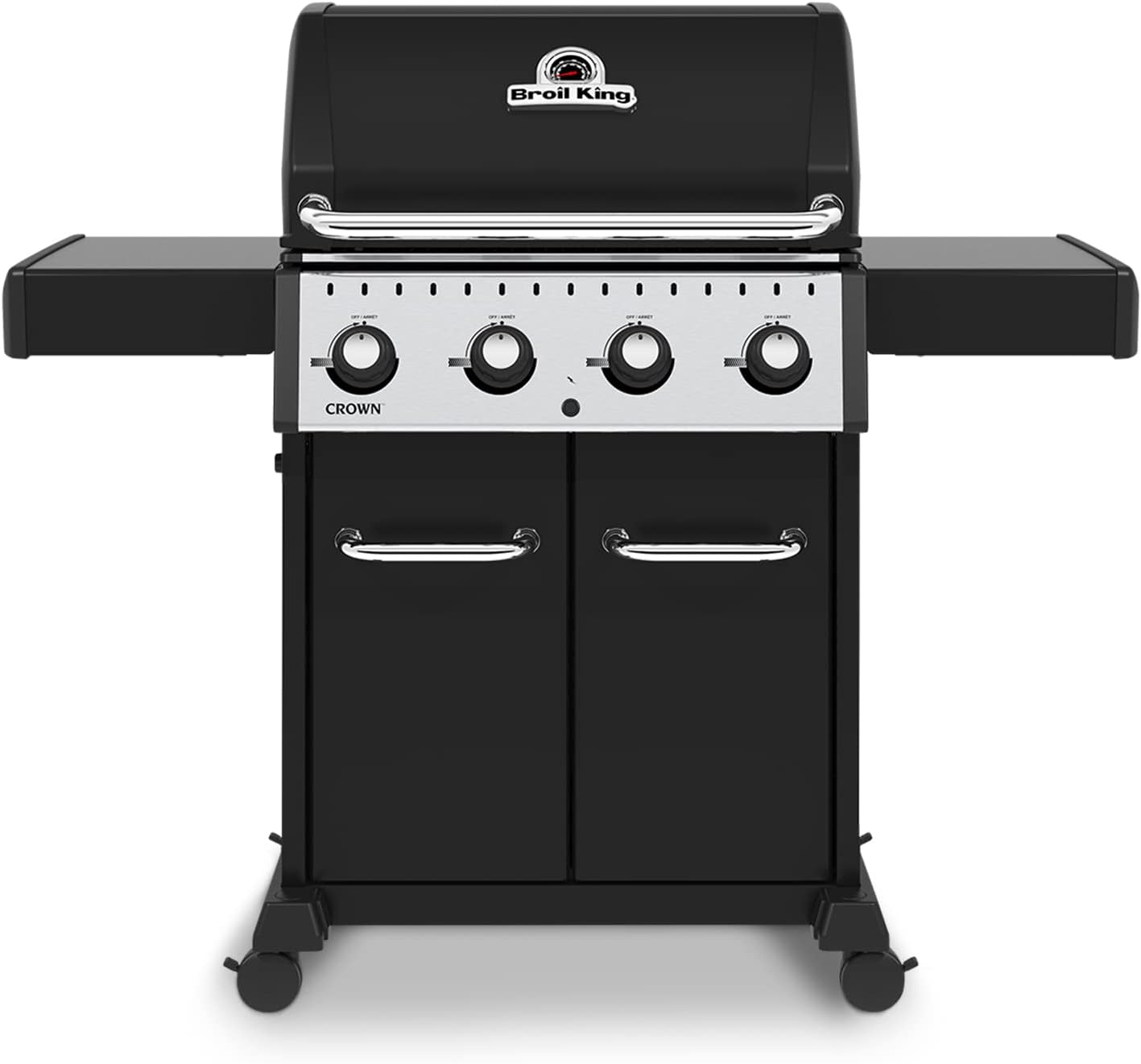 Broil King865257 Crown 420, Natural Gas (NG), Stainless Steel, Black