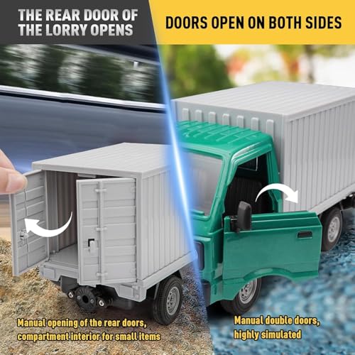 Image of RC Car 1 /16 RC Drift Car RTR Remote Control Racing Pickup Truck 2WD Truck Drift Crawler Off Road 2.4G with Spray Music and Light Vehicle Hobby Grade Toy Model for Kids and Adult (A-Green)