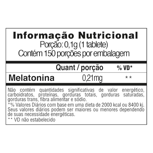 MELATONINA em Tabletes MELATONIN SWEET DREAMS – 150 Tabletes