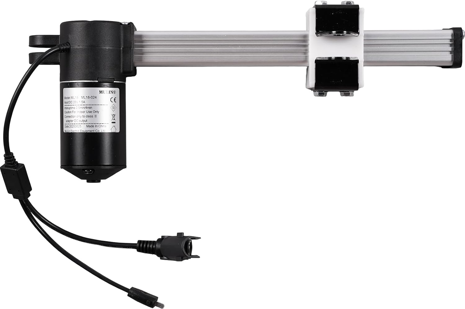 Mulin Power Recliner Motor Replacement with Cord Model ML18-024 Linear Actuator for Sofa Lift Chair Couch Massage Seat Bed