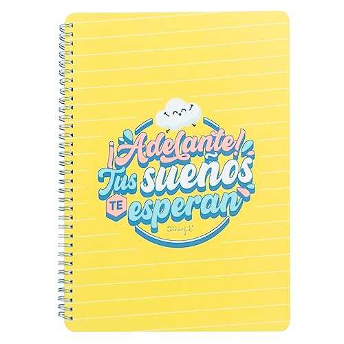 Mr.Wonderful - Libreta A4 - ¡Adelante! Tus sueños te esperan