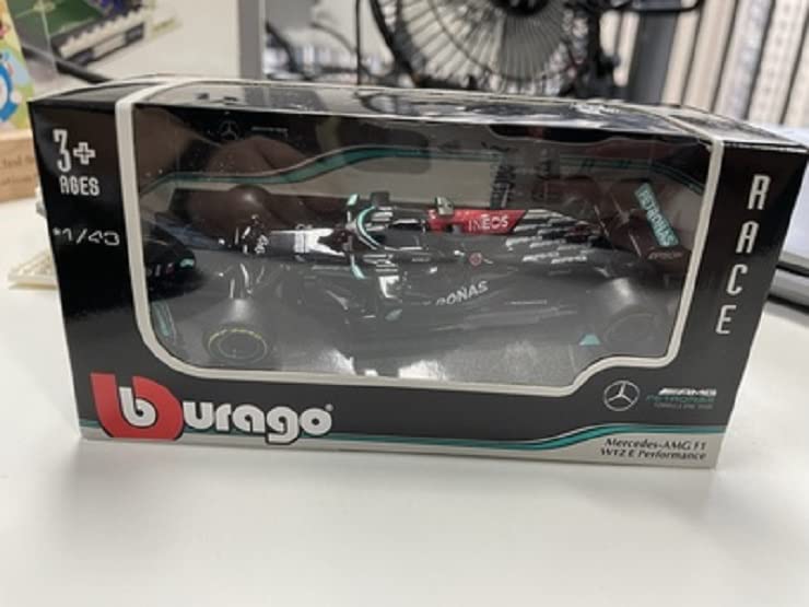 F1ミニカー メルセデス　ハミルトン　2021 Amazon | ブラーゴ 1/43 2021 メルセデス ベンツ AMG F1 ルイス