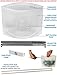 PureSiliconeWare 0.6 Gallon (74 oz) Reusable Silicone Bags Freeze Heat Microwave Steam Store Sous Vide GRAY
